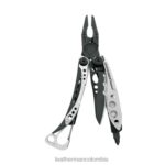 multiherramienta Leatherman herramienta esquelética acero inoxidable y óxido negro T44R220 - Leatherman Navajas