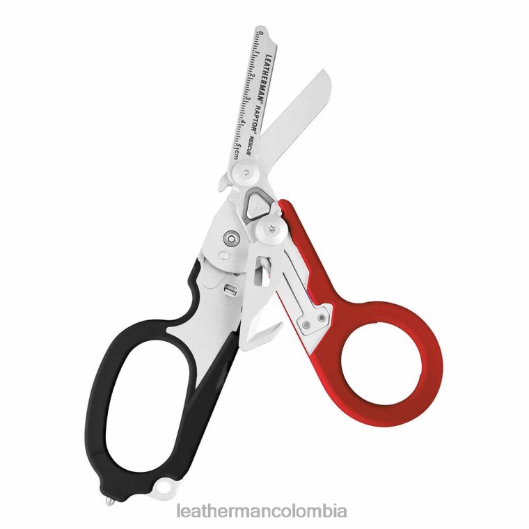 multiherramienta Leatherman rescate de aves rapaces rojo y negro T44R259 - Leatherman Navajas - Image 1