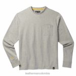 vestir Leatherman camiseta básica de manga larga gris T44R286 - Leatherman Navajas