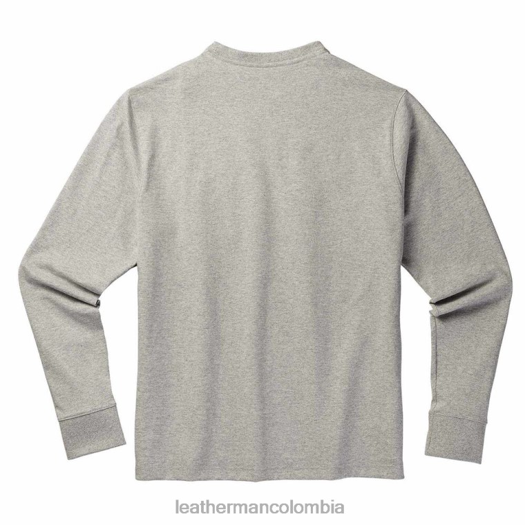 vestir Leatherman camiseta básica de manga larga gris T44R286 - Leatherman Navajas - Image 3