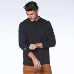 vestir Leatherman camiseta básica de manga larga negro T44R285 - Leatherman Colombia - Image 2