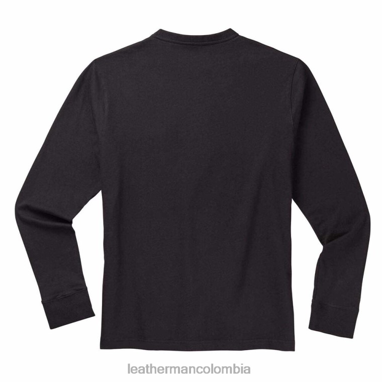 vestir Leatherman camiseta básica de manga larga negro T44R285 - Leatherman Colombia - Image 3