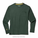 vestir Leatherman camiseta básica de manga larga verde T44R287 - Leatherman Super Tool 300