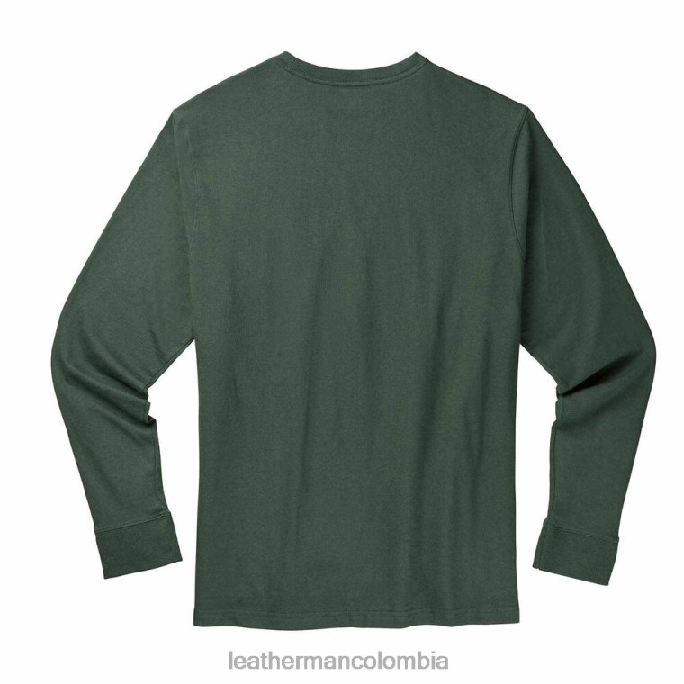vestir Leatherman camiseta básica de manga larga verde T44R287 - Leatherman Super Tool 300 - Image 3