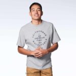 vestir Leatherman camiseta de manga corta con insignia Heritage gris T44R295 - Leatherman Navajas - Image 2
