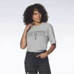 vestir Leatherman camiseta de manga corta con logo 1983 gris T44R2101 - Leatherman Navajas - Image 2
