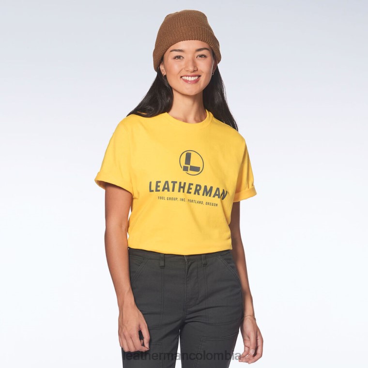 vestir Leatherman camiseta de manga corta con logo en el pecho amarillo T44R2105 - Leatherman Super Tool 300 - Image 2