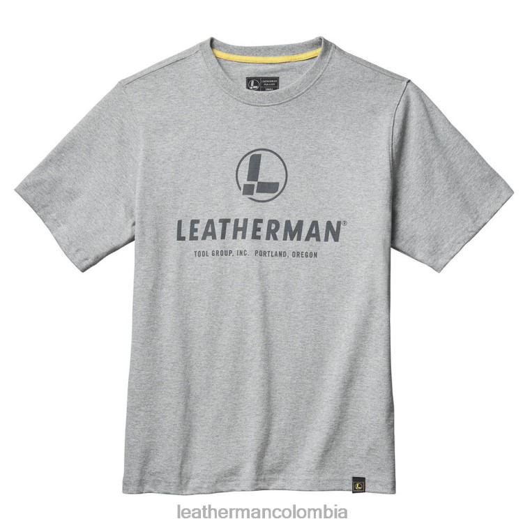 vestir_leatherman_camiseta_de_manga_corta_con_logo_en_el_pecho_gris_t44r2107_leatherman_navajas.jpg vestir Leatherman camiseta de manga corta con logo en el pecho gris T44R2107 - Leatherman Navajas - Image 1
