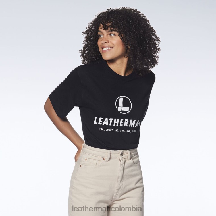 vestir Leatherman camiseta de manga corta con logo en el pecho negro T44R2106 - Leatherman Colombia - Image 2