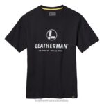 vestir Leatherman camiseta de manga corta con logo en el pecho negro T44R2106 - Leatherman Colombia