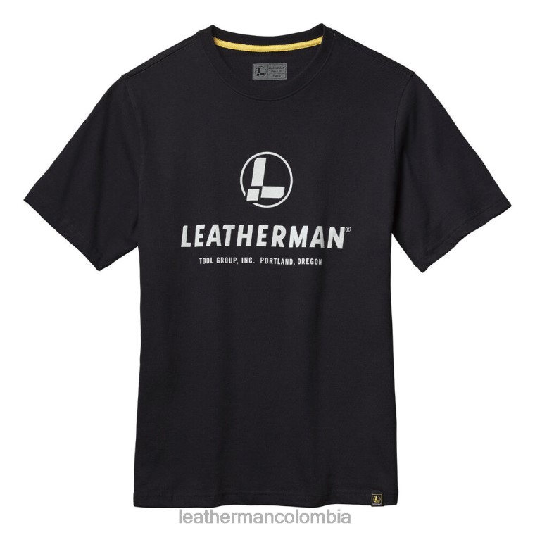 vestir Leatherman camiseta de manga corta con logo en el pecho negro T44R2106 - Leatherman Colombia - Image 1