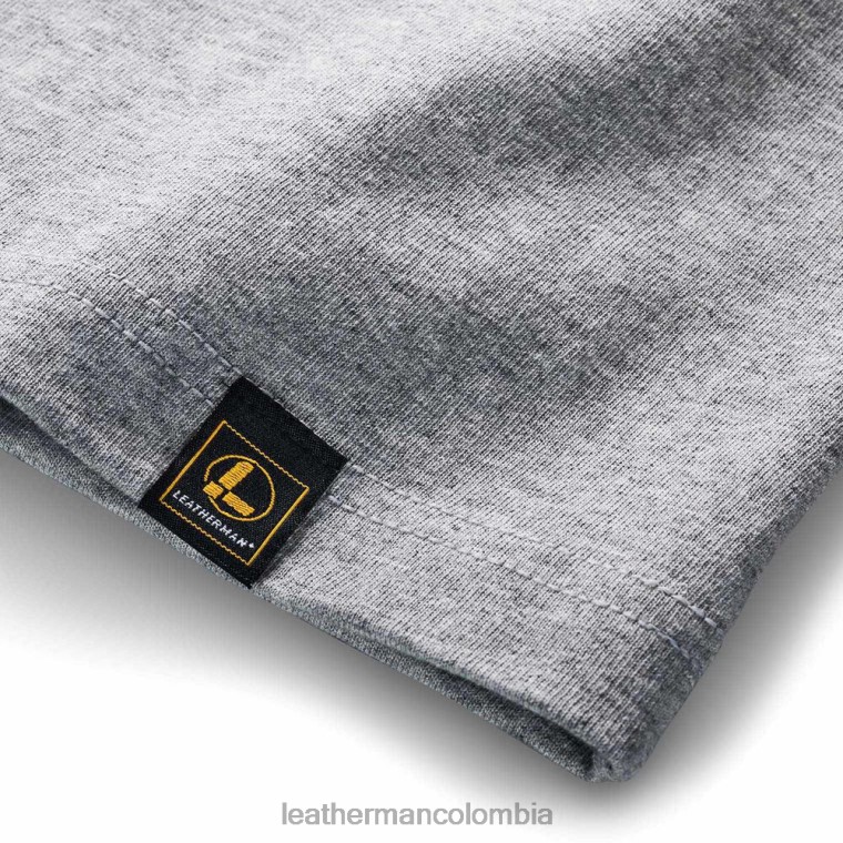 vestir Leatherman camiseta de manga corta herencia pst gris T44R298 - Leatherman Navajas - Image 4