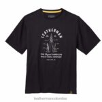 vestir Leatherman camiseta de manga corta herencia pst negro T44R297 - Leatherman Colombia