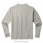 vestir Leatherman camiseta de manga larga con logo 1983 gris T44R289 - Leatherman Navajas - Image 3