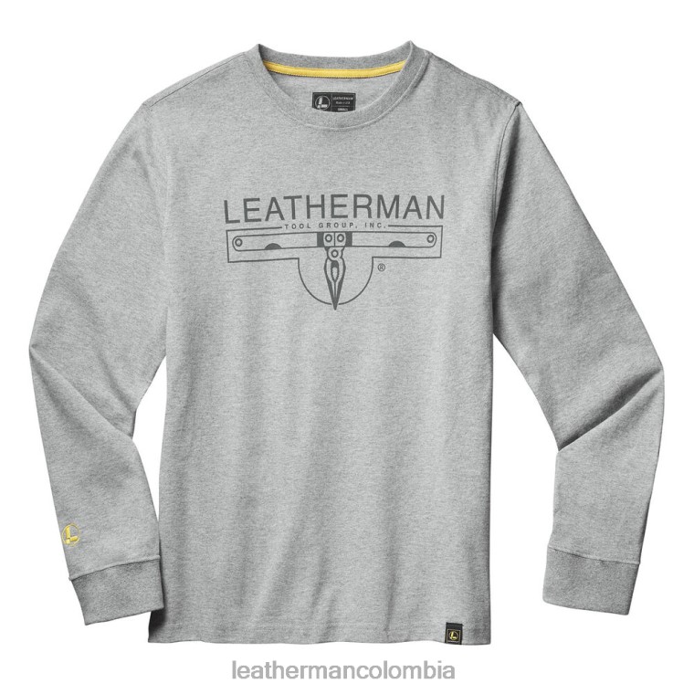 vestir Leatherman camiseta de manga larga con logo 1983 gris T44R289 - Leatherman Navajas - Image 1