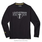 vestir Leatherman camiseta de manga larga con logo 1983 negro T44R288 - Leatherman Colombia