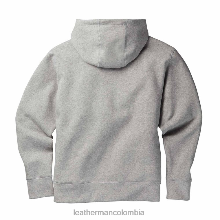 vestir Leatherman sudadera con capucha básica gris T44R284 - Leatherman Super Tool 300 - Image 3
