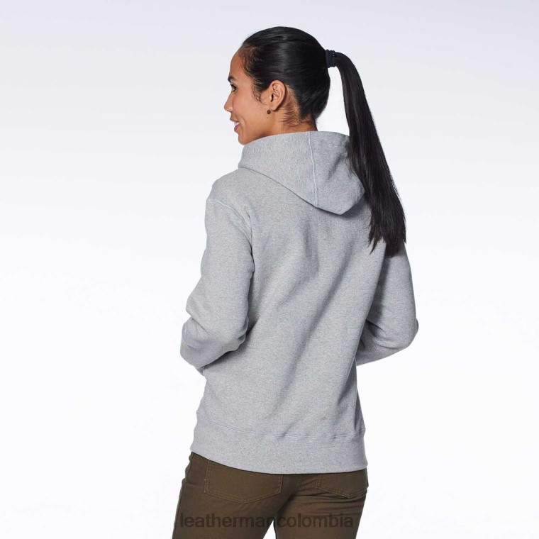 vestir Leatherman sudadera con capucha básica gris T44R284 - Leatherman Super Tool 300 - Image 6