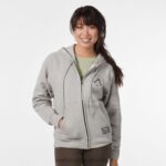 vestir Leatherman sudadera con capucha y cremallera original y multiherramienta gris T44R276 - Leatherman Colombia - Image 2