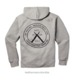 vestir Leatherman sudadera con capucha y cremallera original y multiherramienta gris T44R276 - Leatherman Colombia - Image 3