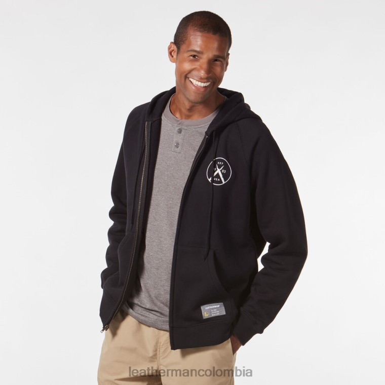 vestir Leatherman sudadera con capucha y cremallera original y multiherramienta negro T44R275 - Leatherman Super Tool 300 - Image 2