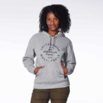 vestir Leatherman sudadera con capucha y distintivo Heritage gris T44R282 - Leatherman Colombia - Image 2