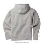vestir Leatherman sudadera con capucha y distintivo Heritage gris T44R282 - Leatherman Colombia - Image 3