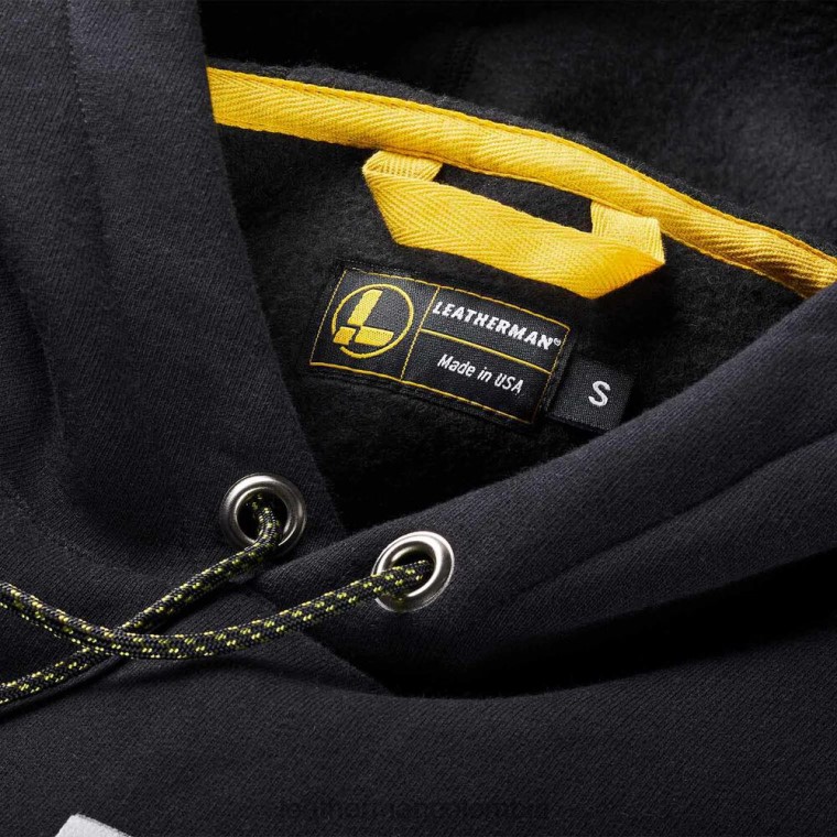 vestir Leatherman sudadera con capucha y distintivo Heritage negro T44R281 - Leatherman Super Tool 300 - Image 5