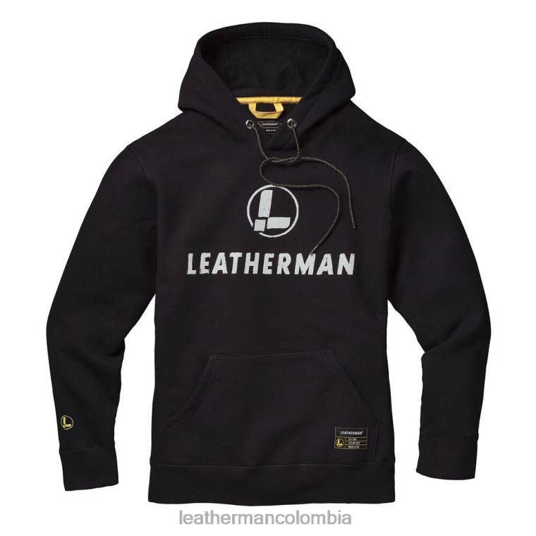 vestir Leatherman sudadera con logo dibujado a mano negro T44R277 - Leatherman Navajas - Image 1